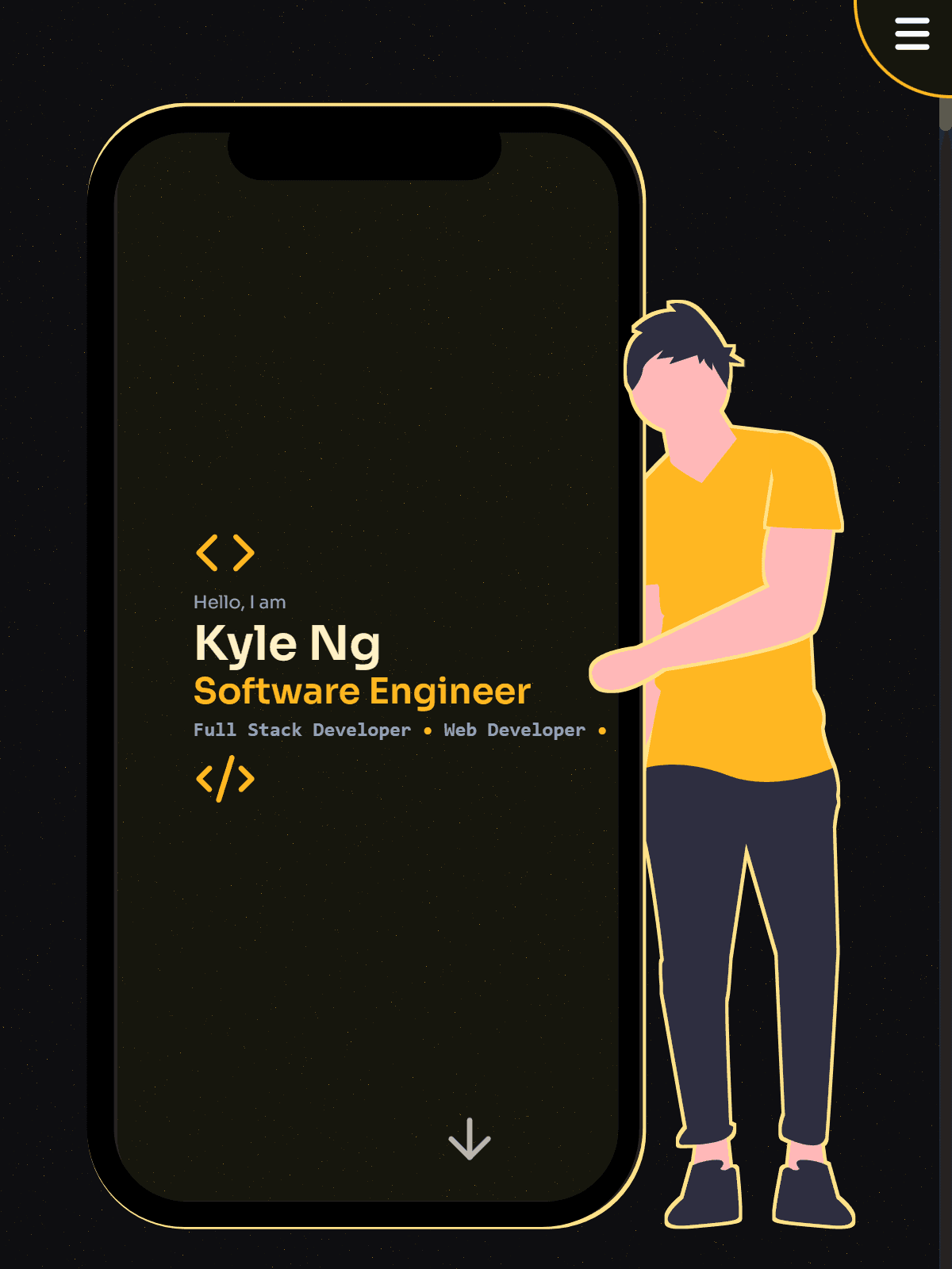 Portfolio Site preview