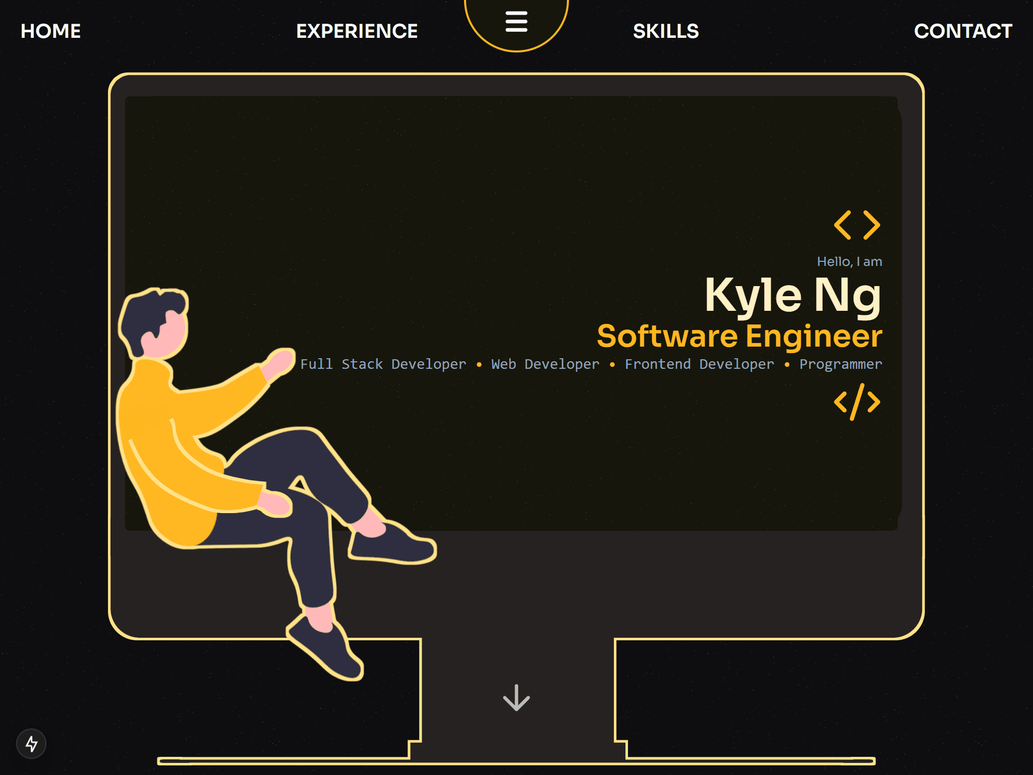 Portfolio Site preview